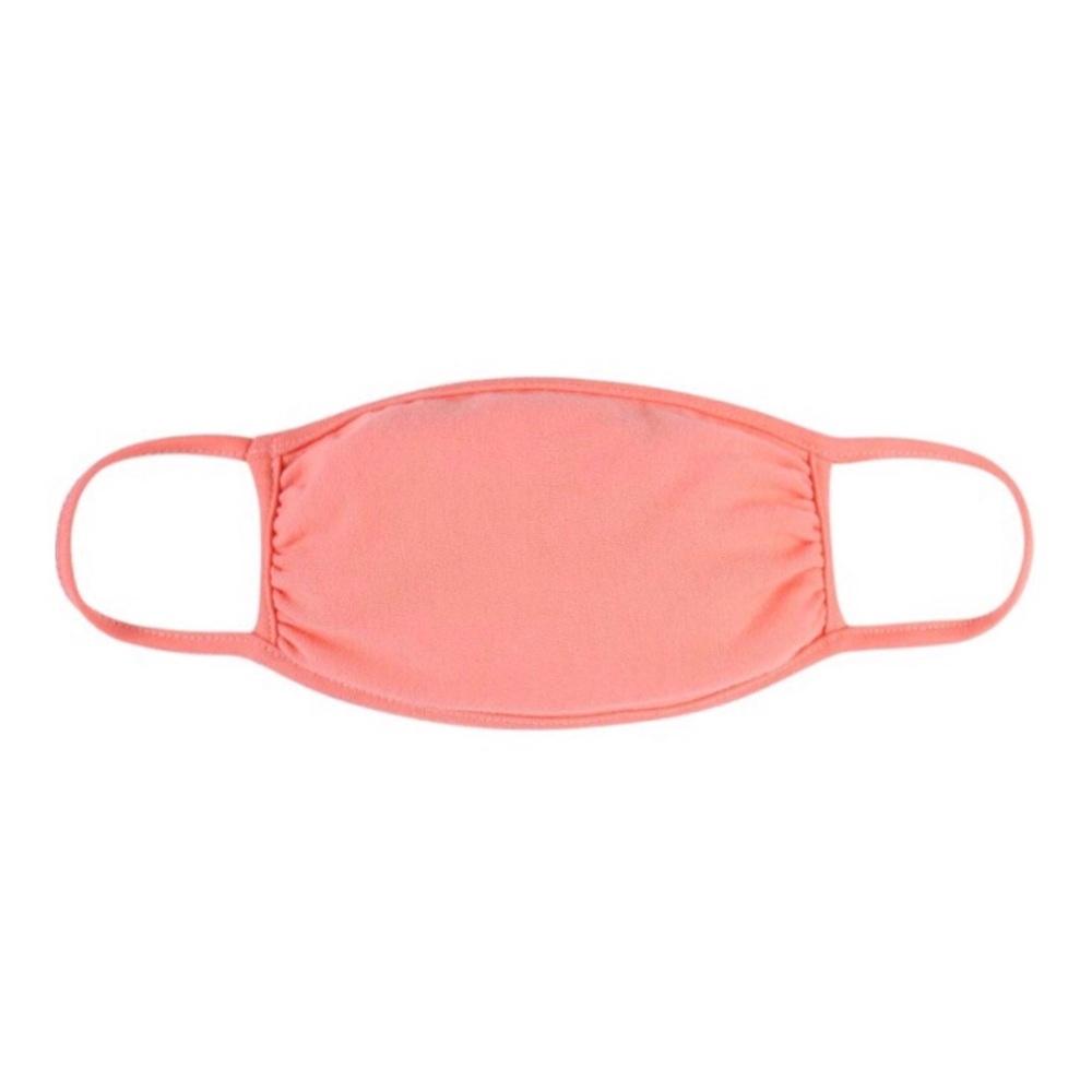 ‼️SOLD‼️Reusable Adult Face Mask in Dark Peach